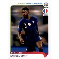 Road to EM 2020 - Sticker 103 - Samuel Umtiti - Frankreich