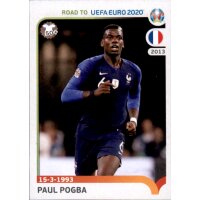 Road to EM 2020 - Sticker 107 - Paul Pogba - Frankreich