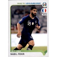 Road to EM 2020 - Sticker 110 - Nabil Fekir - Frankreich