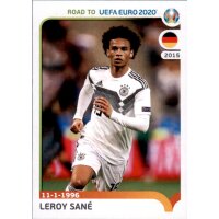 Road to EM 2020 - Sticker 124 - Leroy Sane - Deutschland