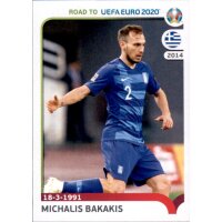 Road to EM 2020 - Sticker 133 - Michalis Mpakakis -...