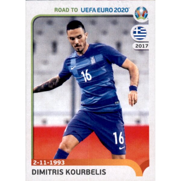 Road to EM 2020 - Sticker 139 - Dimitrios Kourmpelis - Griechenland