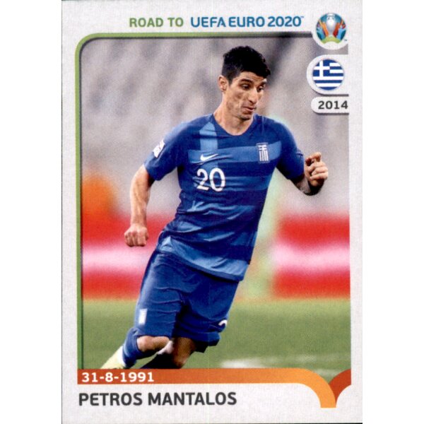 Road to EM 2020 - Sticker 141 - Petros Mantalos - Griechenland