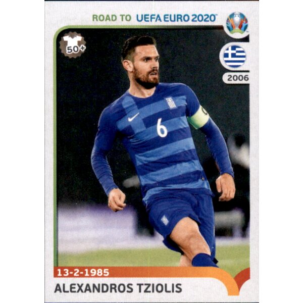 Road to EM 2020 - Sticker 143 - Alexandros Tziolis - Griechenland