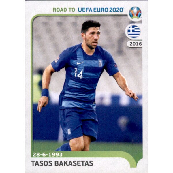 Road to EM 2020 - Sticker 145 - Tasos Bakasetas - Griechenland