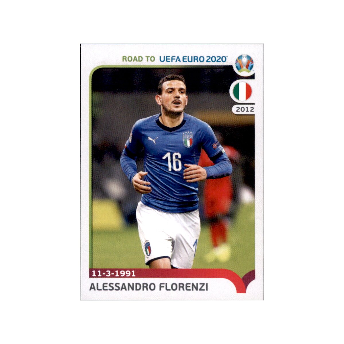 Road To Em 2020 Sticker 167 Alessandro Florenzi Italien 0 39