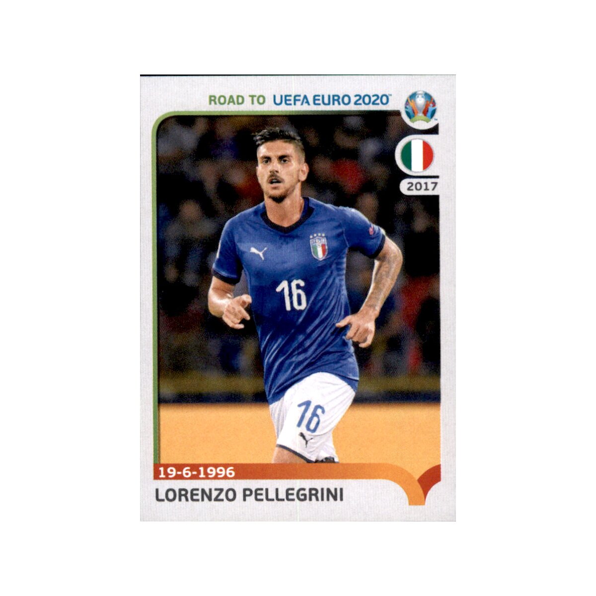 Road To Em 2020 Sticker 171 Lorenzo Pellegrini Italien 0 39 E