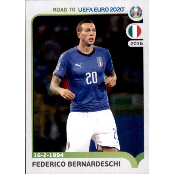 Road to EM 2020 - Sticker 175 - Federico Bernardeschi - Italien