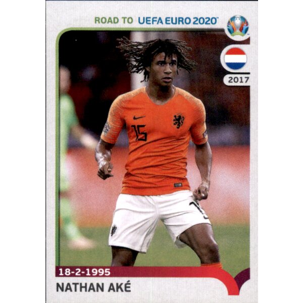 Road to EM 2020 - Sticker 183 - Nathan Ake - Niederlande