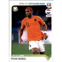 Road to EM 2020 - Sticker 192 - Ryan Babel - Niederlande