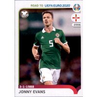 Road to EM 2020 - Sticker 196 - Jonny Evans - Nord Irland
