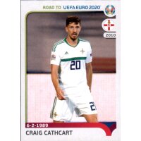 Road to EM 2020 - Sticker 197 - Craig Cathcart - Nord Irland
