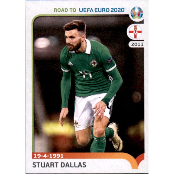 Road to EM 2020 - Sticker 202 - Stuart Dallas - Nord Irland