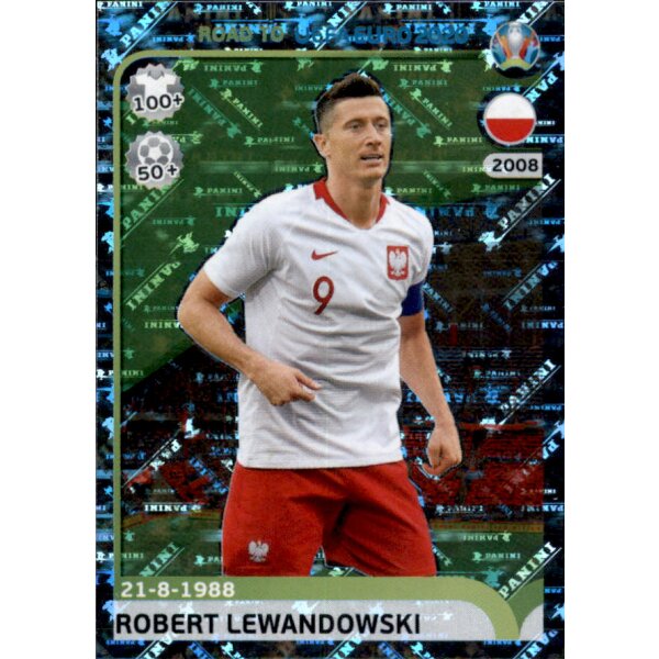 Road to EM 2020 - Sticker 210 - Robert Lewandowski - Polen