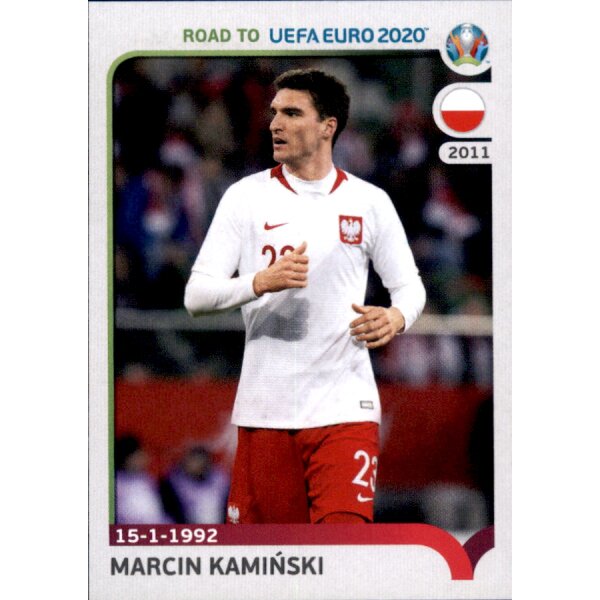 Road to EM 2020 - Sticker 217 - Marcin Kaminski - Polen