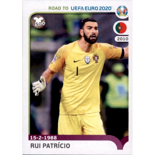 Road to EM 2020 - Sticker 227 - Rui Patricio - Portugal