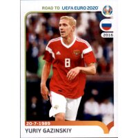 Road to EM 2020 - Sticker 285 - Yury Gazinsky - Russland