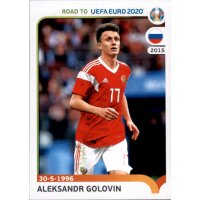 Road to EM 2020 - Sticker 287 - Aleksandr Golovin - Russland