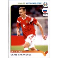 Road to EM 2020 - Sticker 288 - Denis Cheryshev - Russland