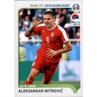 Road to EM 2020 - Sticker 320 - Aleksandar Mitrovic -...