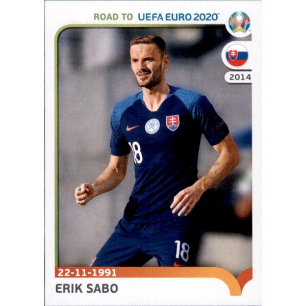 Road to EM 2020 - Sticker 328 - Erik Sabo - Slowakei