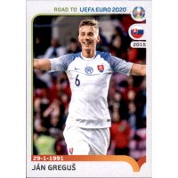 Road to EM 2020 - Sticker 333 - Jan Gregus - Slowakei