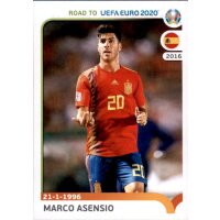 Road to EM 2020 - Sticker 366 - Marco Asensio - Spanien