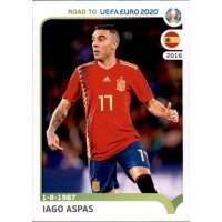 Road to EM 2020 - Sticker 368 - Iago Aspas - Spanien