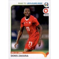 Road to EM 2020 - Sticker 397 - Denis Zakaria - Schweiz