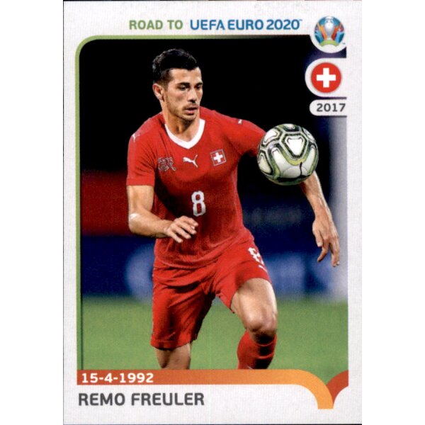 Road to EM 2020 - Sticker 398 - Remo Freuler - Schweiz