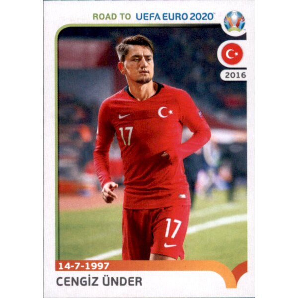 Road to EM 2020 - Sticker 411 - Cengiz Ünder - Türkei