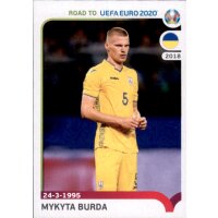 Road to EM 2020 - Sticker 421 - Mykyta Burda - Ukraine