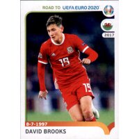 Road to EM 2020 - Sticker 442 - David Brooks - Wales