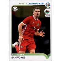 Road to EM 2020 - Sticker 448 - Sam Vokes - Wales