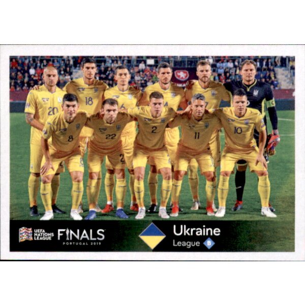 Road to EM 2020 - Sticker 461 - Team Bild (Ukraine) - UEFA Nations League