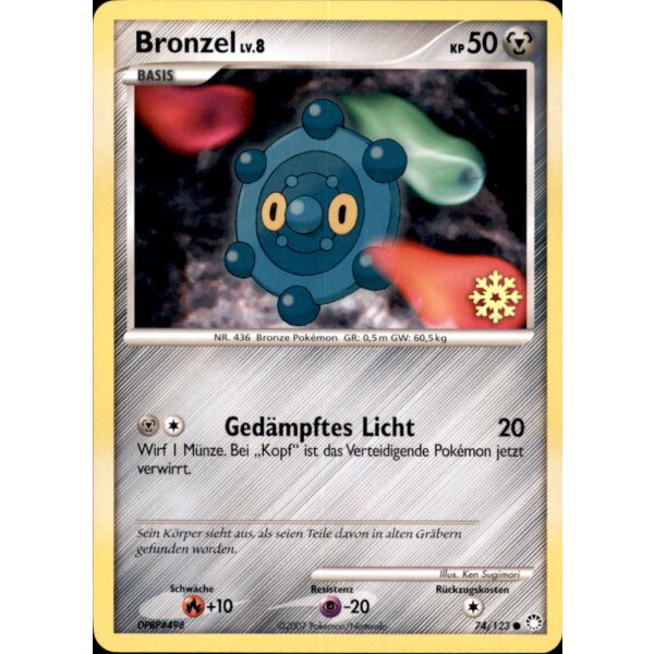 74/123 - Bronzel - Pokemon Day Promo