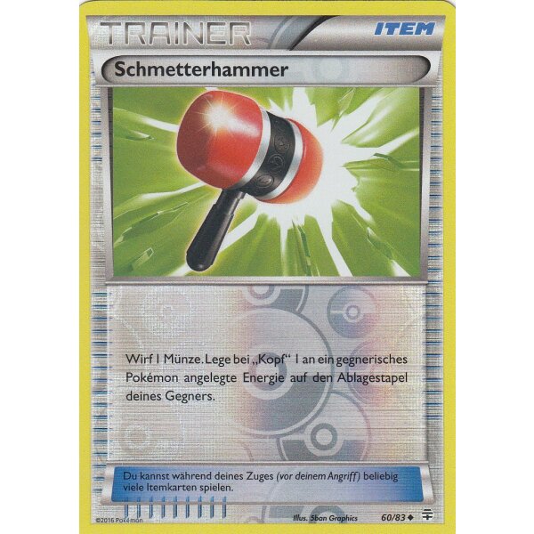 060/83 Trainer - Schmetterhammer - Generationen - Reverse Holo