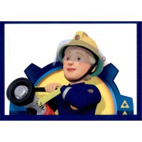 Sticker 7 - Feuerwehrmann Sam Serie 2 - Stets sicher mit Sam