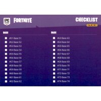 Fortnite Trading Card Nr. 96 - Checklist 2 - Common