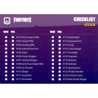 Fortnite Trading Card Nr. 97 - Checklist 3 - Common