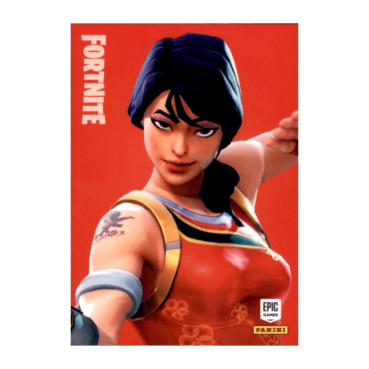 Fortnite Trading Card Nr 137 Scarlet Defender Uncommon 0 49