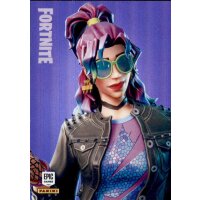 Fortnite Trading Card Nr. 243 - Synth Star - Epic - FOIL