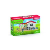 Schleich 42502 Farm World - Tierarzt-Praxis mit Haustieren