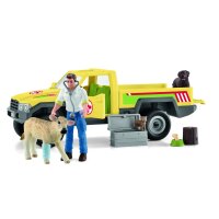 Schleich 42503 Farm World - Tierarztbesuch auf dem Bauernhof