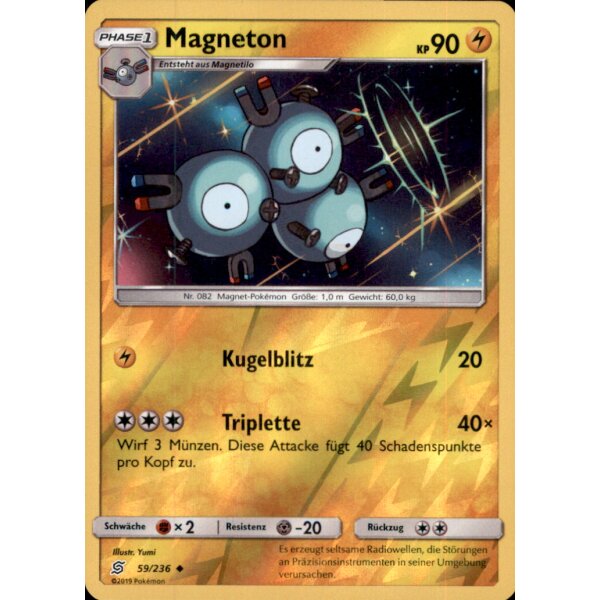 59/236 - Magneton - Bund der Gleichgesinnten - Reverse Holo