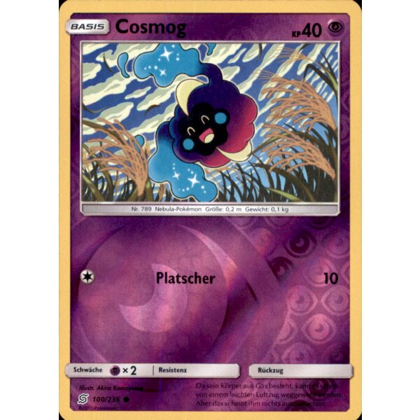 100/236 - Cosmog - Bund der Gleichgesinnten - Reverse Holo