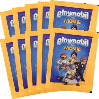 Playmobil - Der Film 2019 - Sammelsticker - 10 Tüten