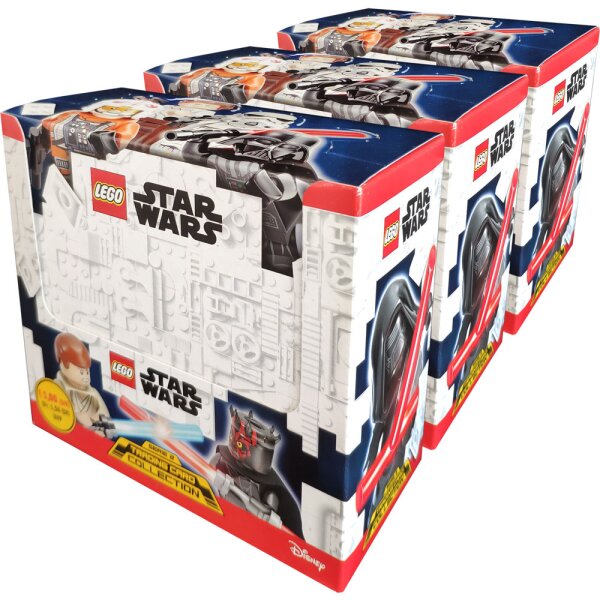 LEGO Star Wars - Serie 2 Trading Cards - 3 Displays (150 Booster)