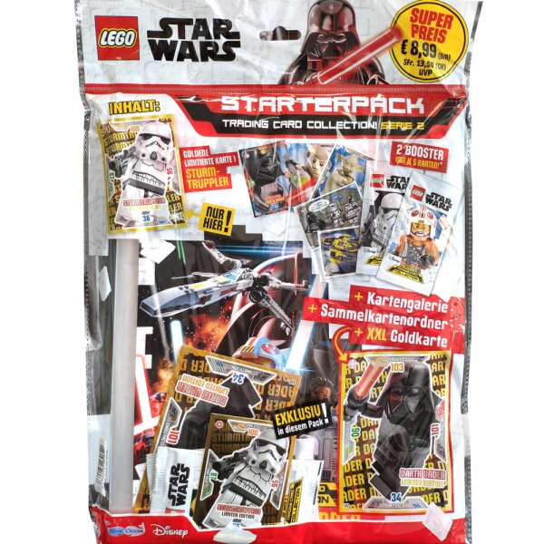 LEGO Star Wars - Serie 2 Trading Cards - 1 Starter
