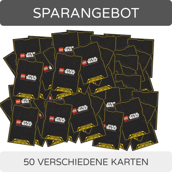 LEGO Star Wars - Serie 2 Trading Cards - 50 verschiedene Karten